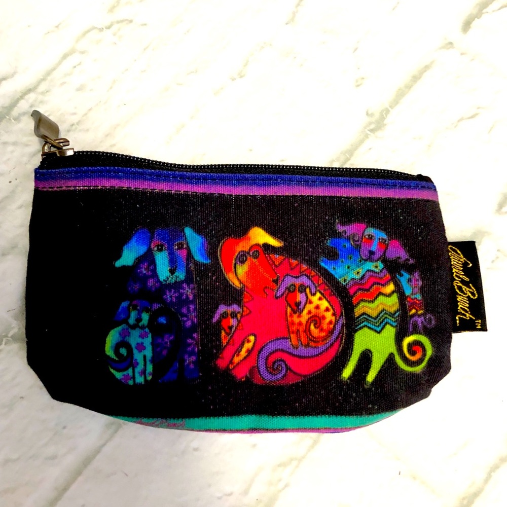 Laurel Burch Dogs pouch case
